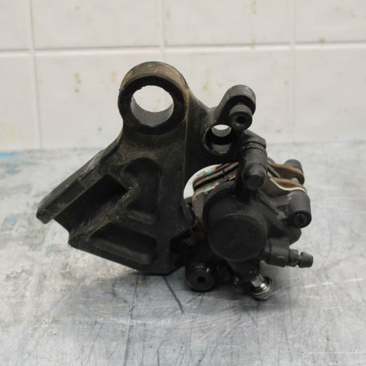 19-20 KAWASAKI NINJA ZX6R REAR BACK BRAKE CALIPER W MOUNT BRACKET BB419