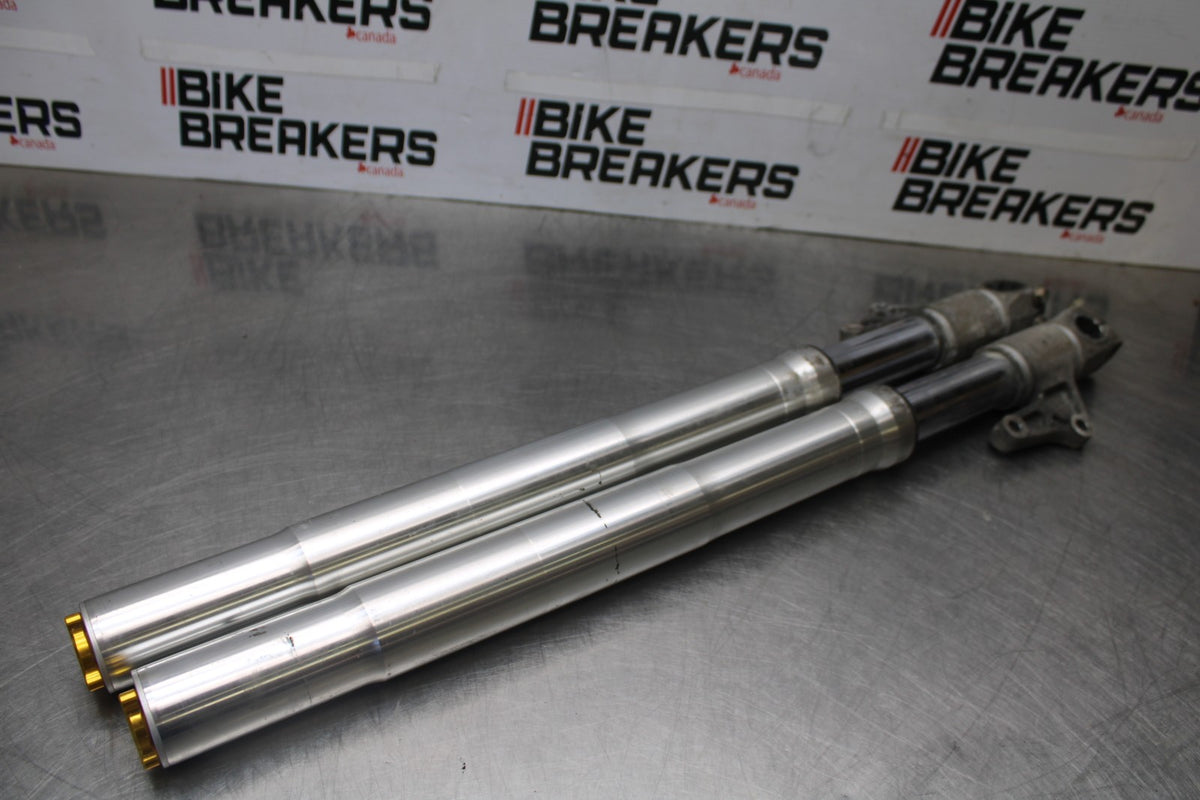 05 DUCATI SUPERSPORT 800 FRONT FORKS SHOCK SUSPENSION SET PAIR BB913