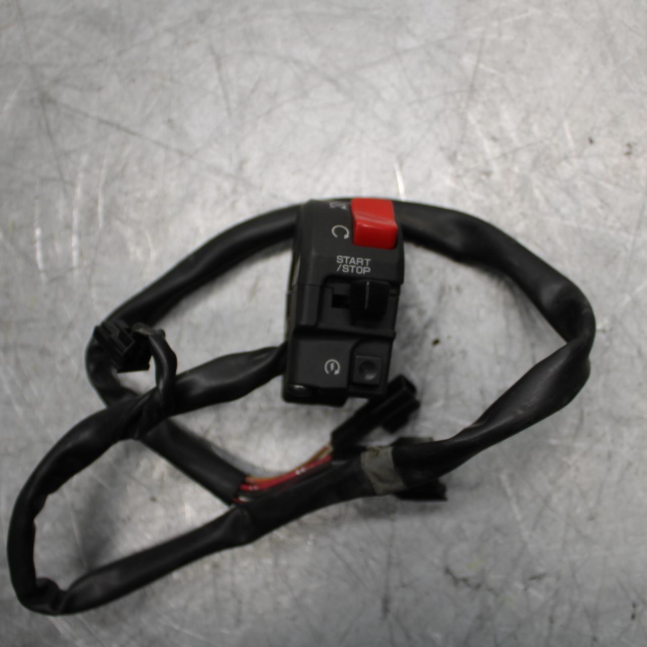 2009 Kawasaki Ninja ZX6R ZX600R RIGHT CLIP ON HANDLE KILL OFF START SWITCH BB548