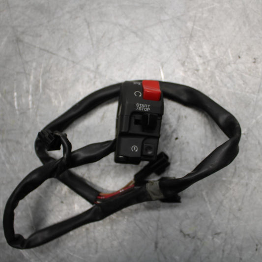2009 Kawasaki Ninja ZX6R ZX600R RIGHT CLIP ON HANDLE KILL OFF START SWITCH BB548