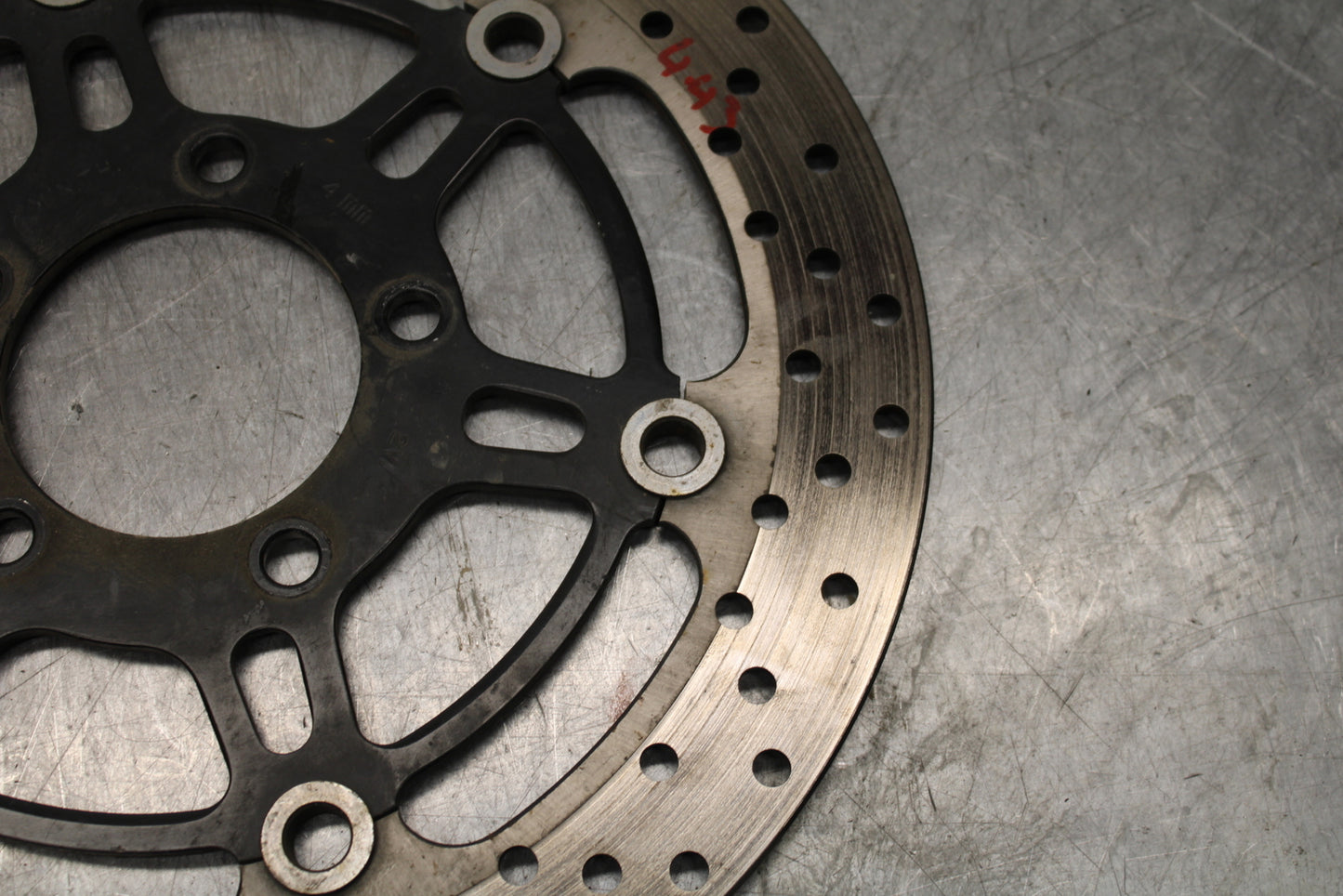 03 SUZUKI SV650S FRONT LEFT RIGHT BRAKE ROTORS DISCS BB130