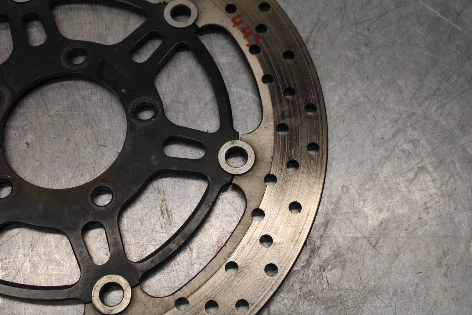 03 SUZUKI SV650S FRONT LEFT RIGHT BRAKE ROTORS DISCS BB130