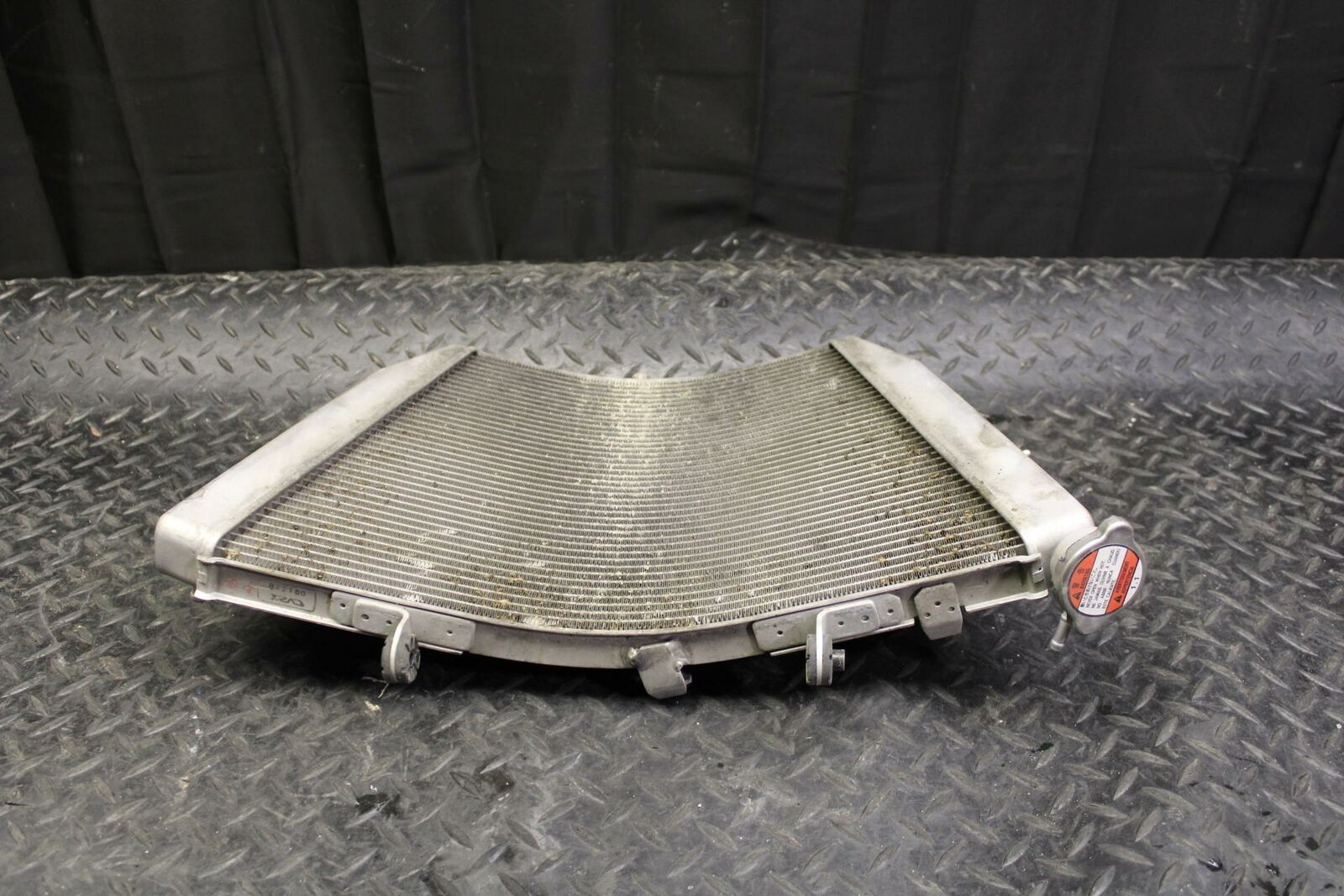 06-07 SUZUKI GSXR750 ENGINE RADIATOR MOTOR COOLER COOLING RADIATER BB188