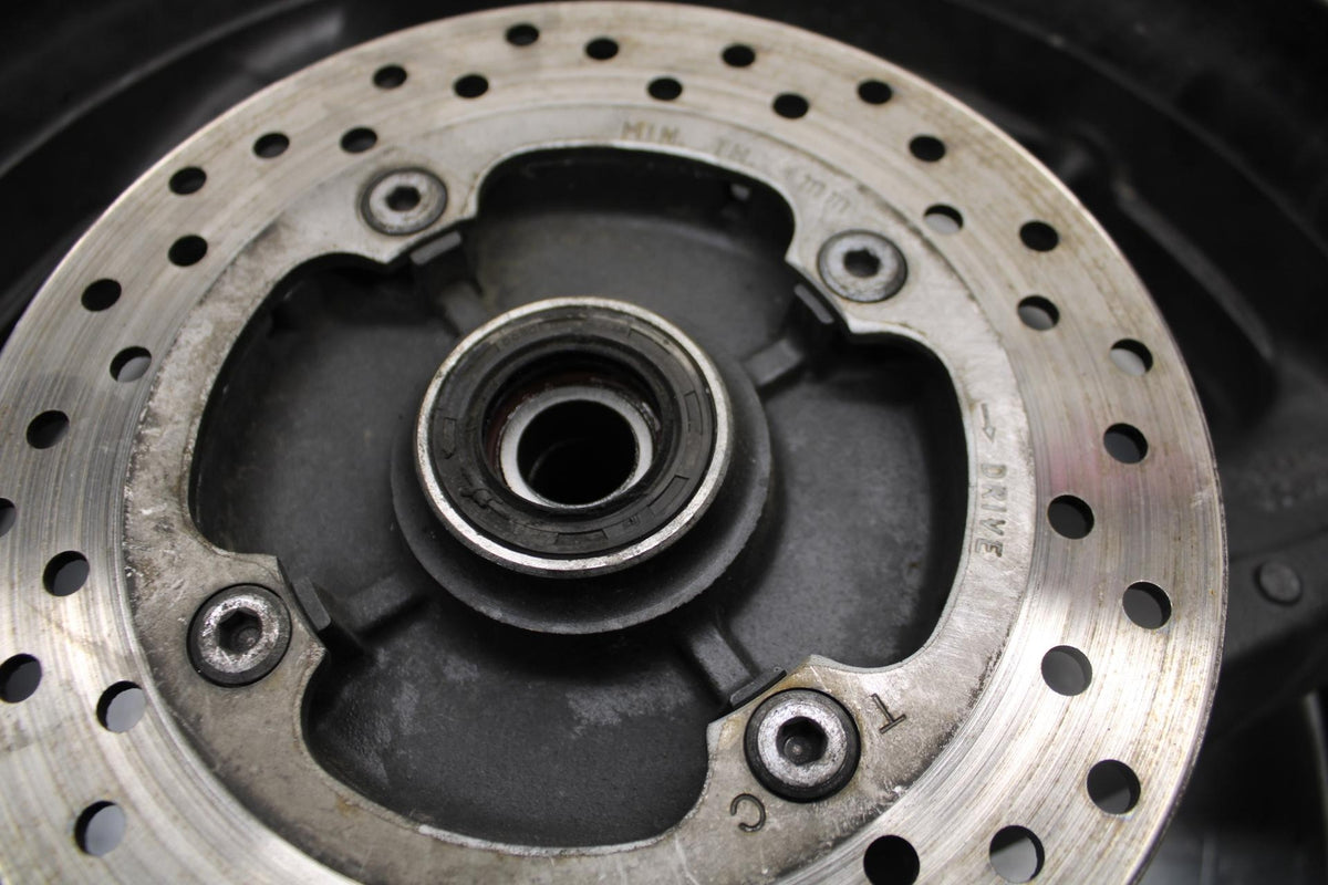 2000 Honda CBR600F4 REAR WHEEL AND ROTOR BACK BRAKE DISC 43251-MEE-000 BB552