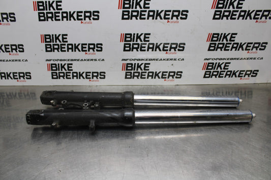 99 KAWASAKI NINJA ZX9R FRONT FORKS SHOCK SUSPENSION SET PAIR BB05