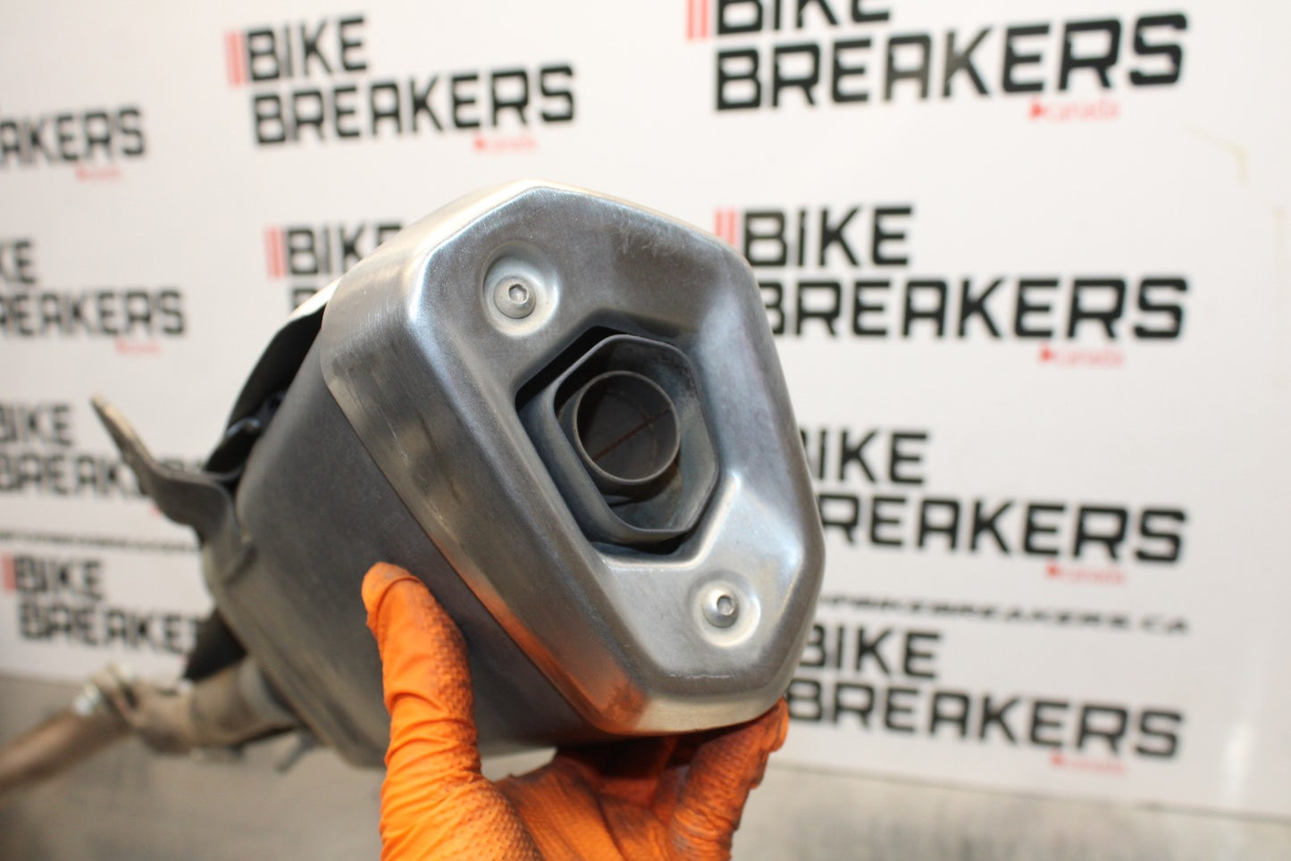 13-17 KAWASAKI NINJA 300 EX300 FULL EXHAUST SYSTEM HEADERS PIPE MUFFLER  BB187