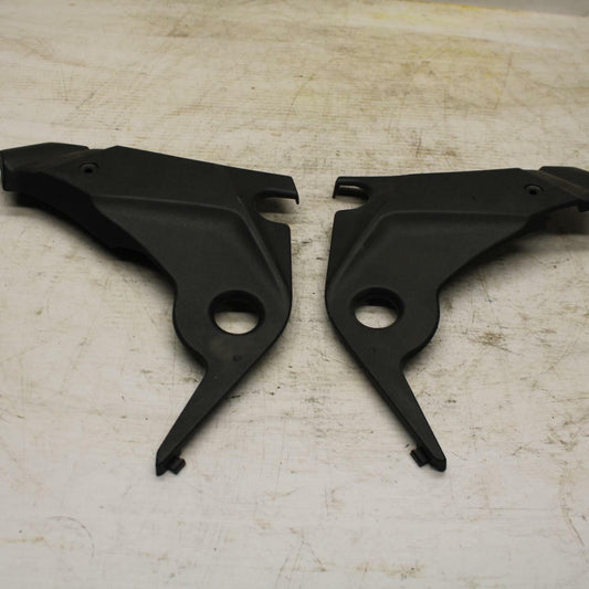 11-12 KAWASAKI NINJA 400 EX400 C RIGHT LEFT FRAME MID SIDE COVERS COWLS  BB358