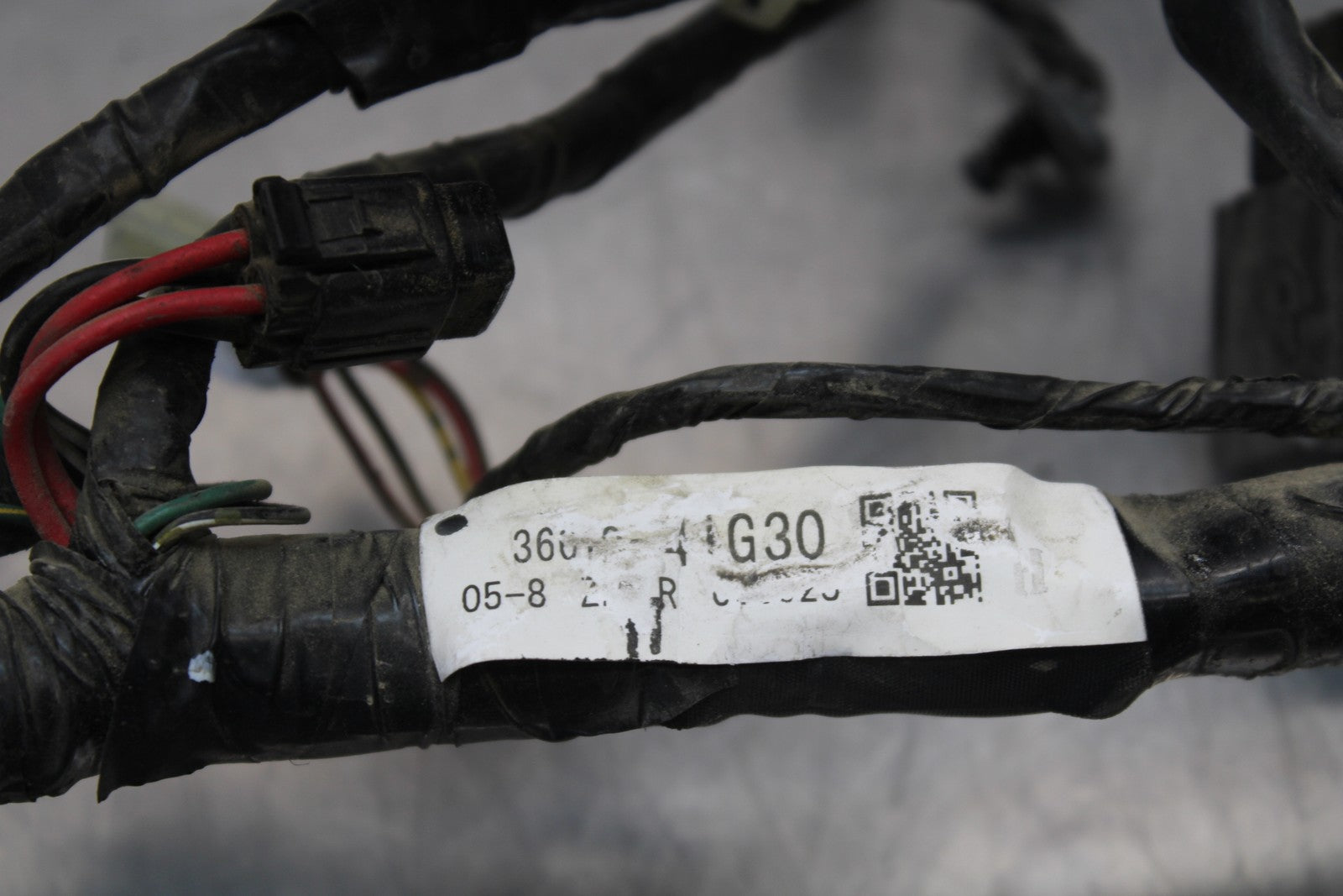 05-06 SUZUKI GSXR1000 MAIN ENGINE WIRING HARNESS MOTOR WIRE LOOM BB773
