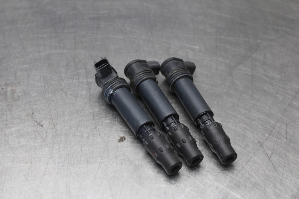 12 TRIUMPH STREET TRIPLE R IGNITION COILS COIL SPARK PLUG CAPS BB914