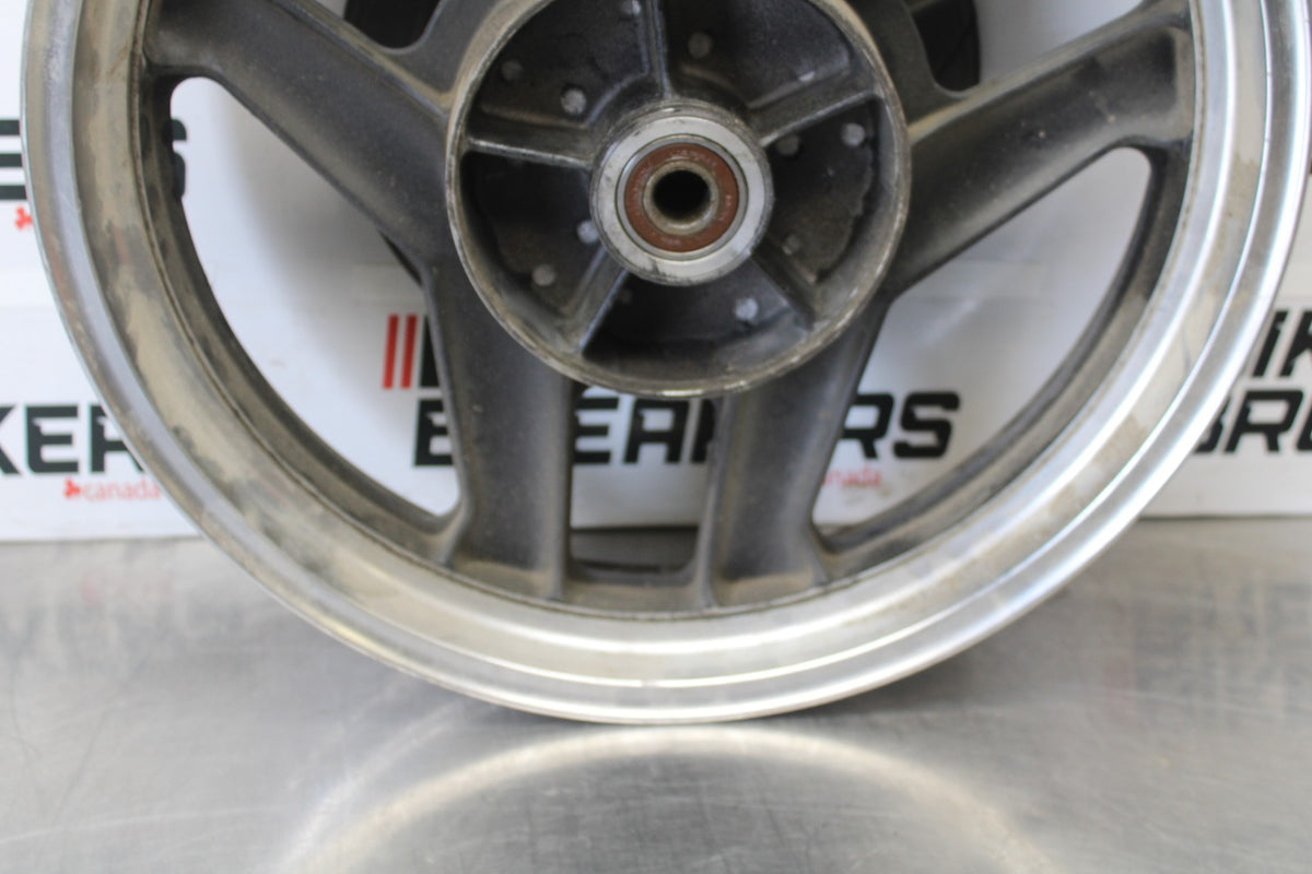 84 HONDA INTERCEPTOR 1000 VF1000F REAR WHEEL BACK RIM & ROTOR BB878