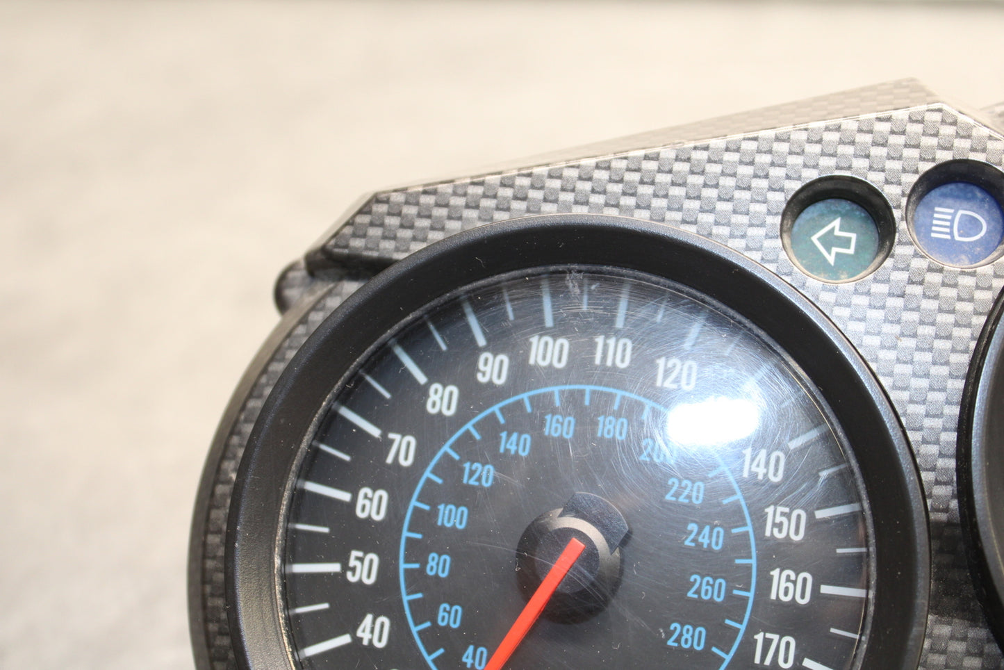 00-05 KAWASAKI NINJA ZX12R SPEEDO TACH GAUGES DISPLAY CLUSTER SPEEDOMETER BB121