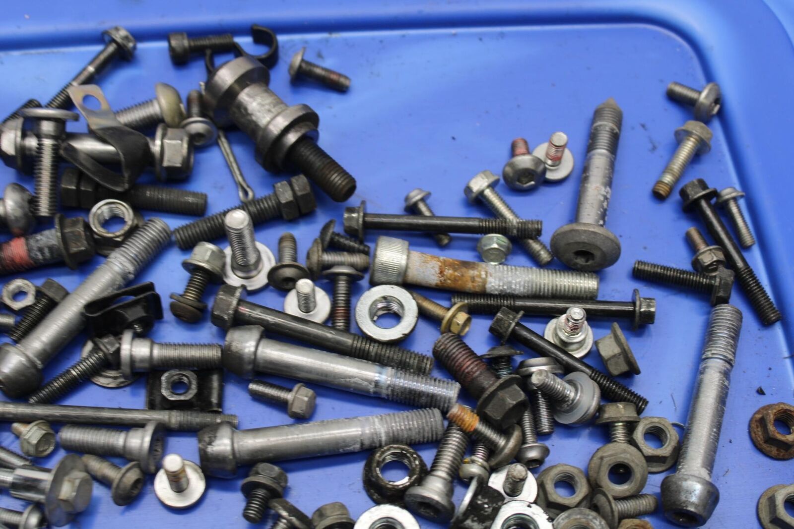 09-12 KAWASAKI NINJA ZX6R MISCELLANEOUS MOUNTING BOLTS HARDWARE MOTOR BB617