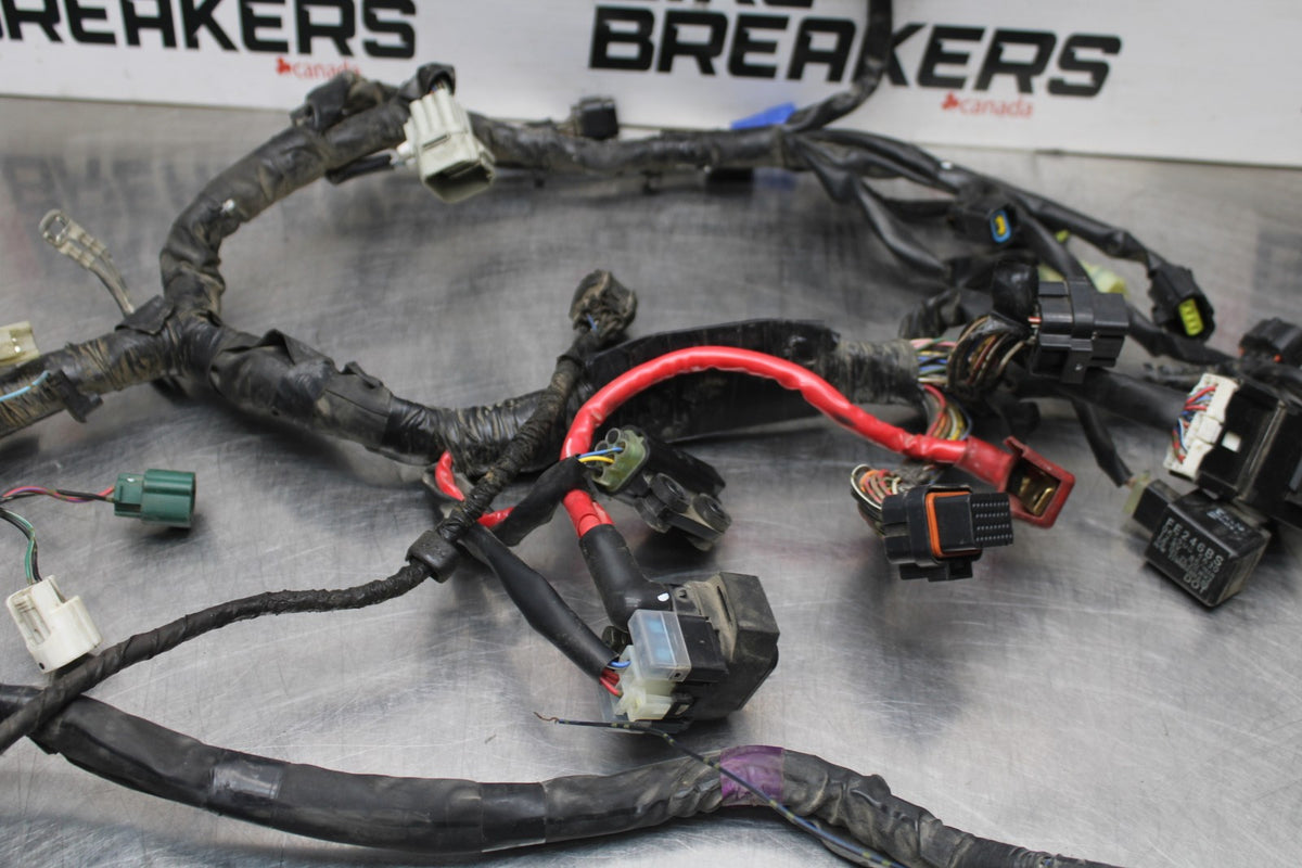 07 YAMAHA YZF R1 MAIN ENGINE WIRING HARNESS MOTOR WIRE LOOM BB826