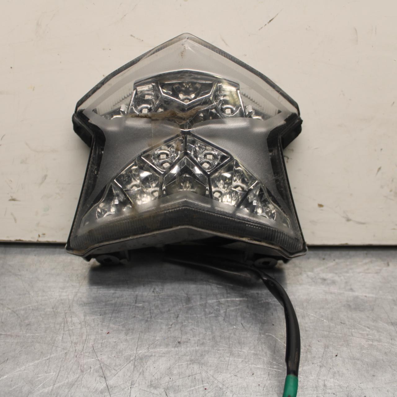 12-17 KAWASAKI ER-6N Z650 REAR TAIL TAILLIGHT BACK BRAKE LIGHT BB607