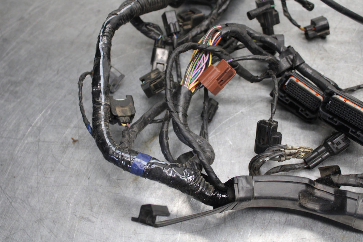 14-15 TRIUMPH STREET TRIPLE R MAIN ENGINE WIRING HARNESS MOTOR WIRE LOOM BB441