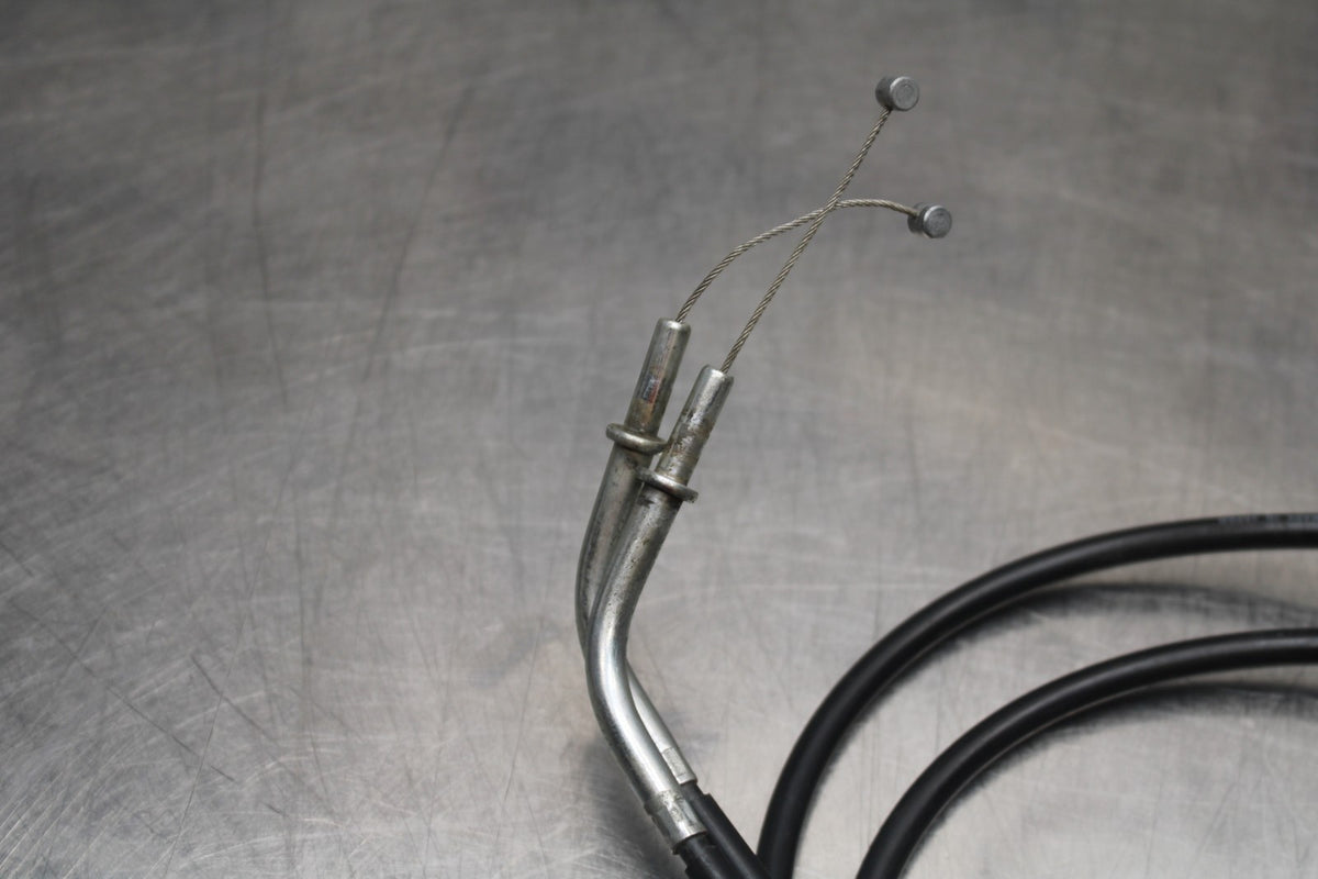 06 KAWASAKI VULCAN 900 THROTTLE CABLES LINES BB799