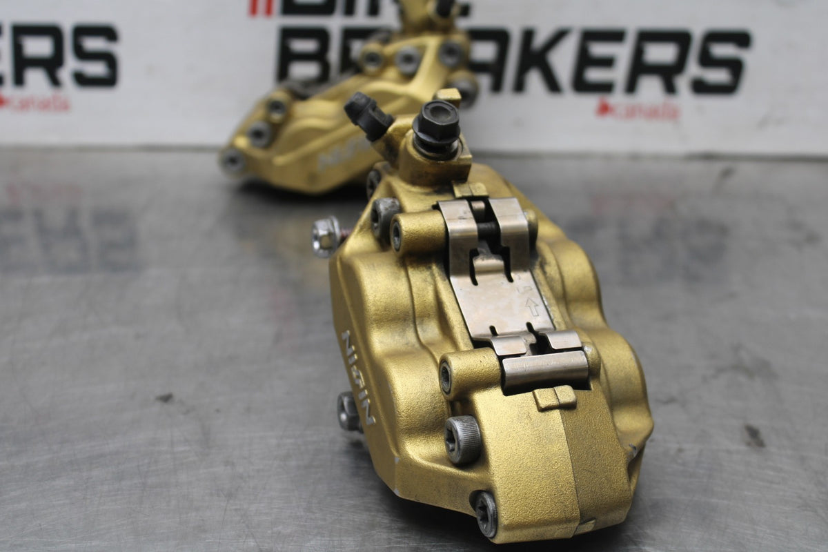 00-01 HONDA CBR929RR RIGHT LEFT FRONT BRAKE CALIPER SET PAIR CALIPERS BB925