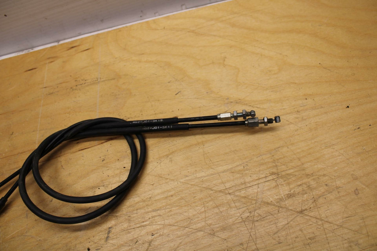 13-15 HONDA CBR500R THROTTLE CABLES LINES 17910-MGZ-J01 17920-MGZ-J01 BB315