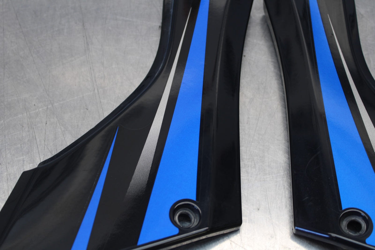 13-17 KAWASAKI NINJA 300 EX300 RIGHT LEFT SIDE SEAT PANELS TRIMS COWLS BB189