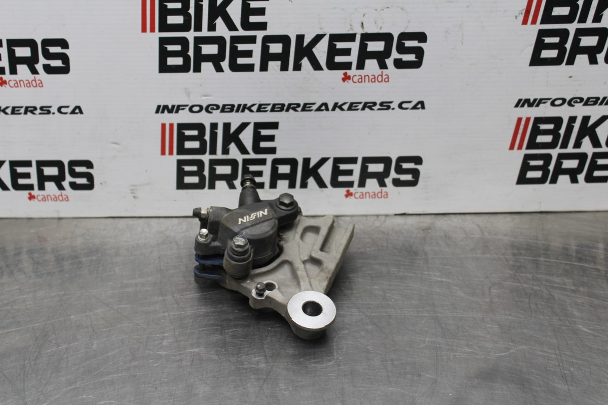 18 HONDA CB500F REAR BACK BRAKE CALIPER W MOUNT BRACKET BB861