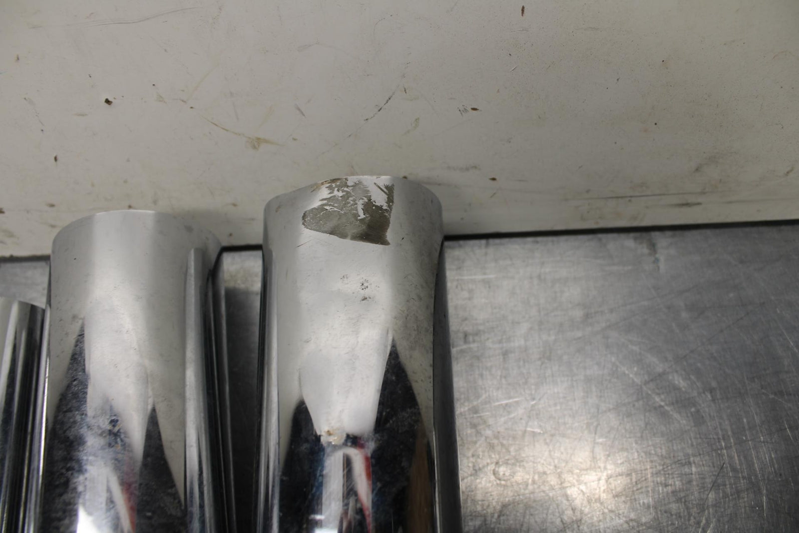 1996 Kawasaki Vulcan 800 VN800B Classic FRONT FORK  COVERS  GUARDS BB93