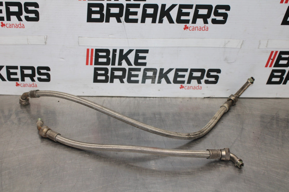 05 DUCATI SUPERSPORT 800 ENGINE MOTOR OIL COOLER HOSES BB913