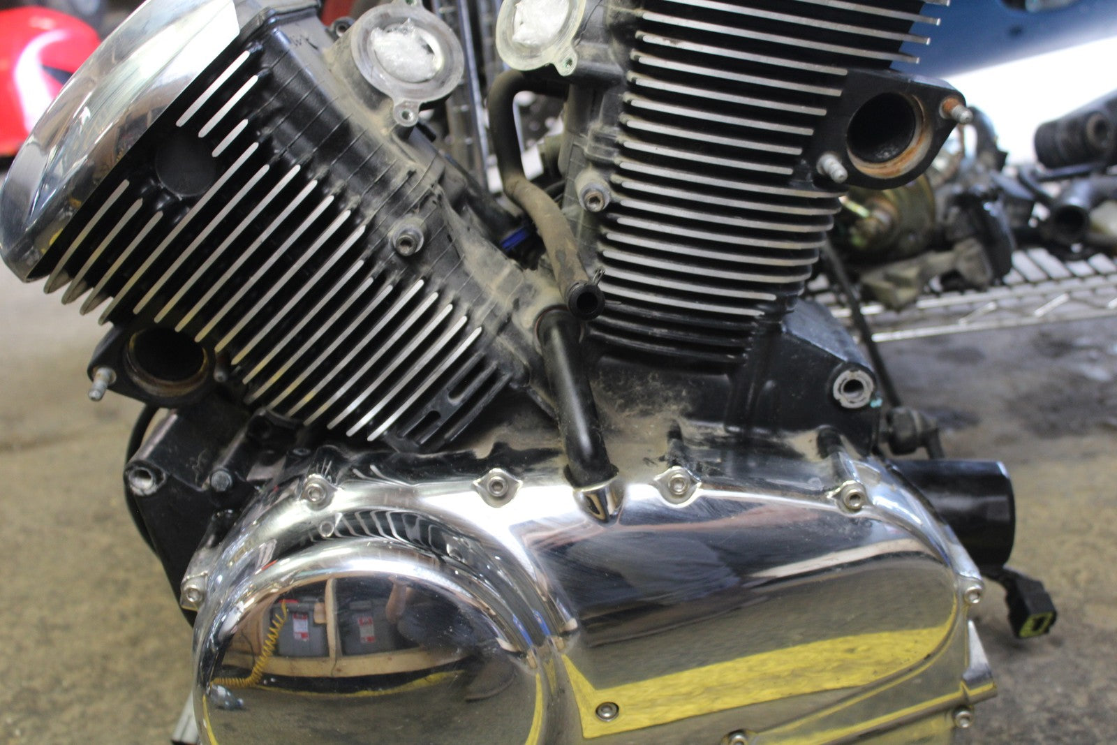 08 KAWASAKI VULCAN 900 ENGINE MOTOR BB184