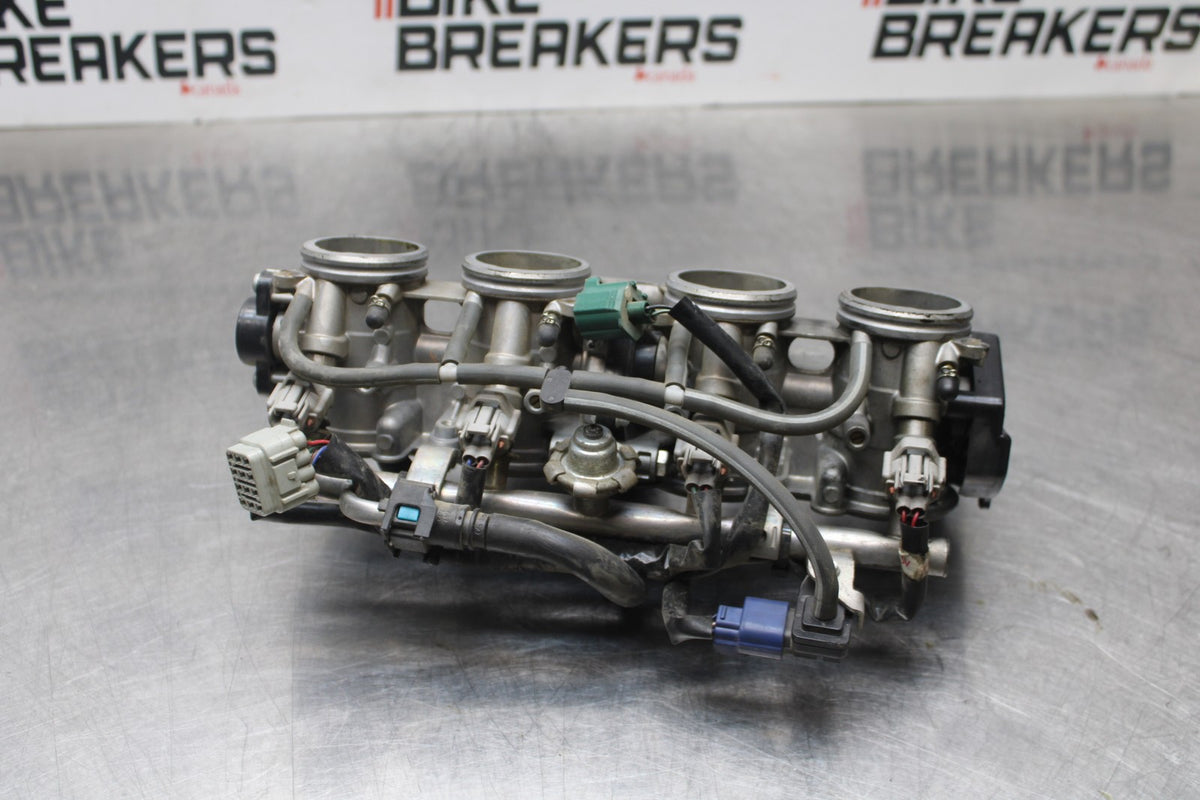 07-08 YAMAHA YZF R1 MAIN FUEL INJECTORS / THROTTLE BODIES BB771