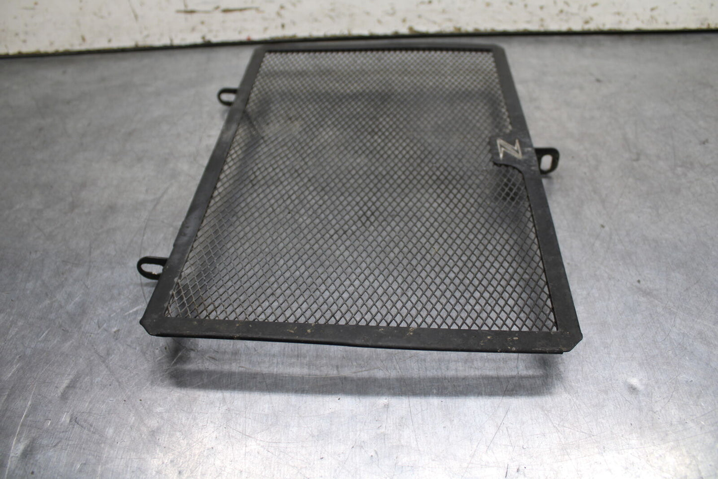 12-13 KAWASAKI Z1000 ENGINE RADIATOR RADIATER COVER GUARD  BB743