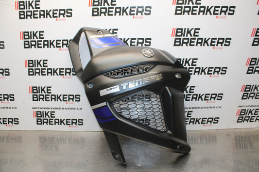 18 YAMAHA SUPER TENERE LEFT MID UPPER SIDE FAIRING COWL PLASTIC BB832