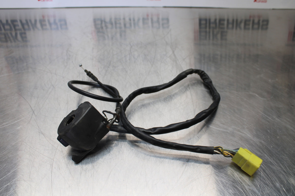01-03 SUZUKI GSXR600 LEFT CLIP ON HANDLE HORN SIGNALS SWITCH SWITCHES  BB145