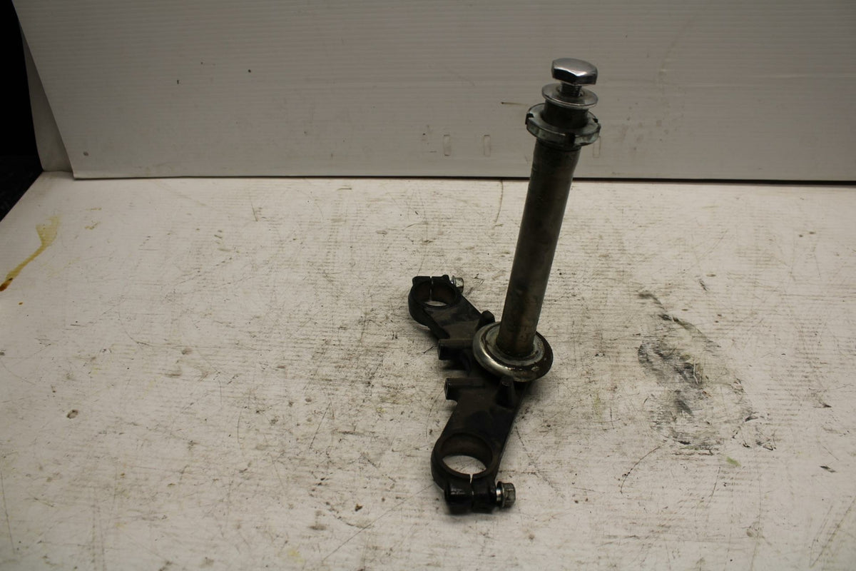 90-07 KAWASAKI ZZR 250 FRONT FORKS CLAMP LOWER TRIPLE TREE STEM BB298