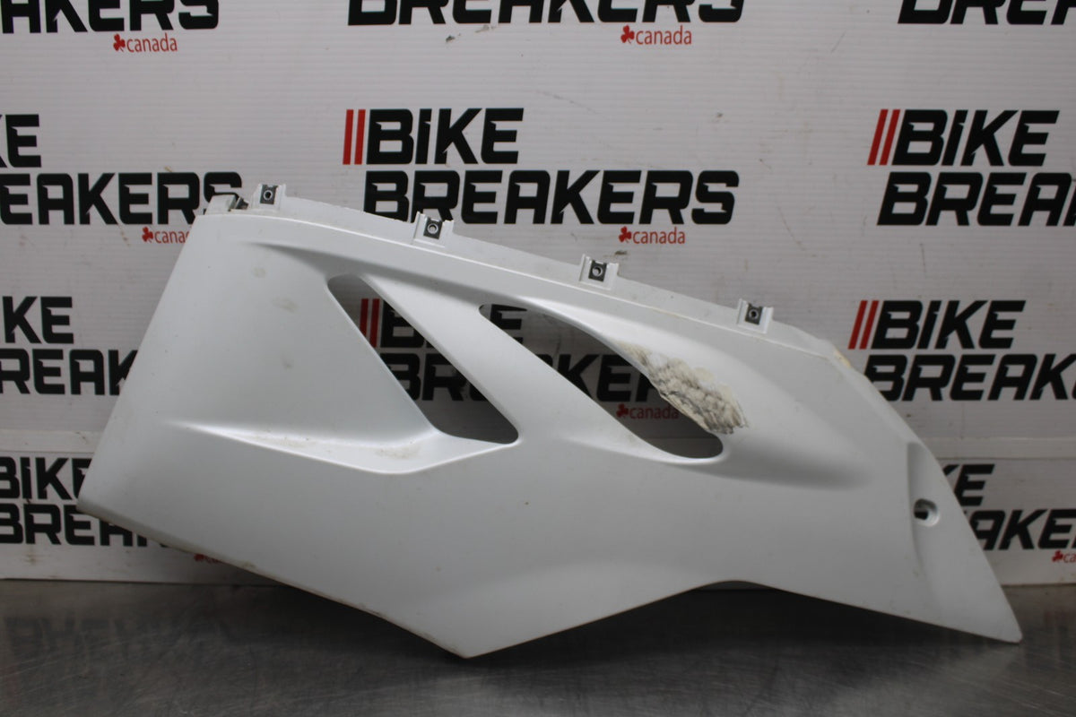 16 DUCATI 959 PANIGALE LEFT LOWER BOTTOM BELLY SIDE FAIRING COWL BB912