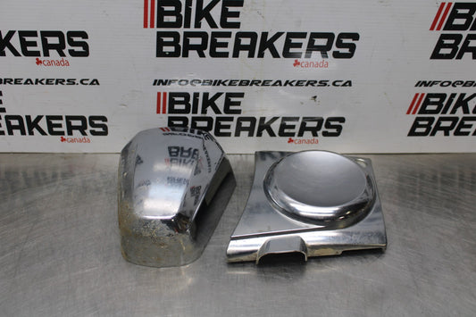 07-25 KAWASAKI VULCAN 900 VN900D CLASSIC LT SIDE COVER PANEL COWL SET BB842
