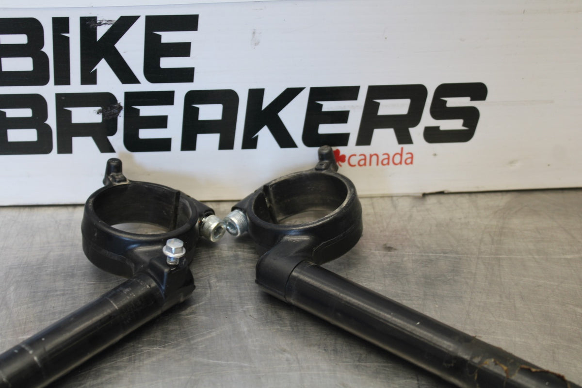 18 SUZUKI GSXR750 LEFT RIGHT CLIP ON ONS HANDLEBARS PAIR SET BB891