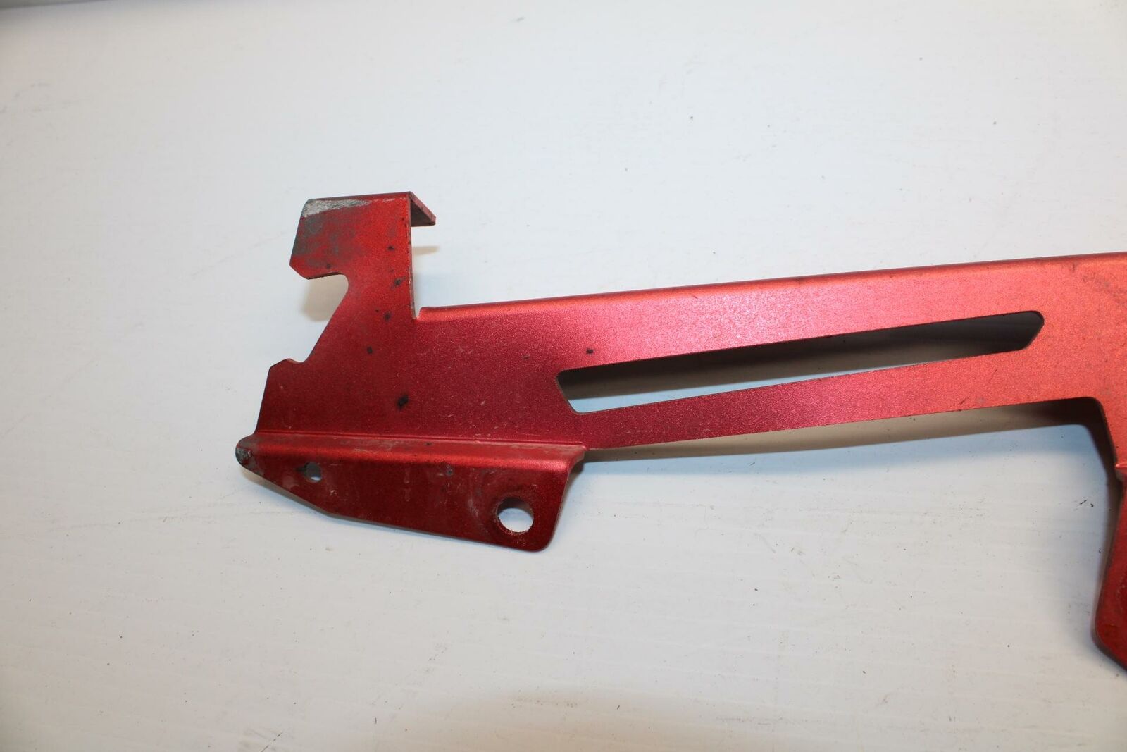 11-12 KAWASAKI Z1000 AFTERMARKET ALUMINUM RED REAR BACK DRIVE CHAIN GUARD  BB249