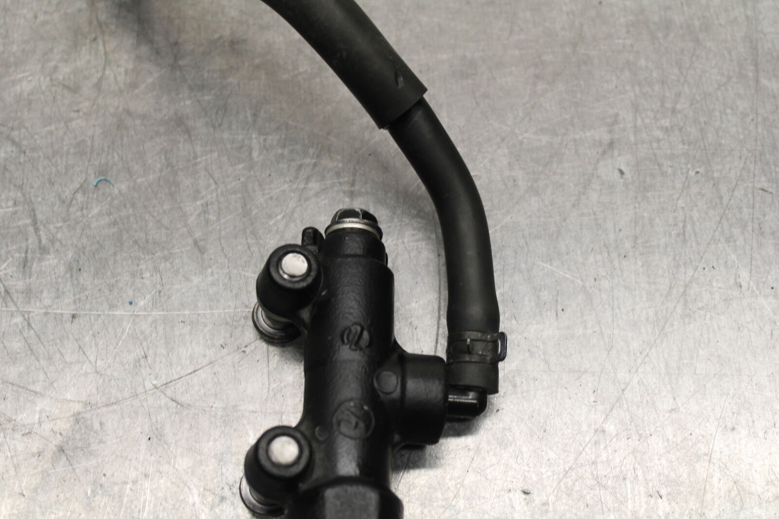 13-17 KAWASAKI NINJA ZX6R ZX636E REAR BRAKE MASTER CYLINDER W RESERVOIR BB735