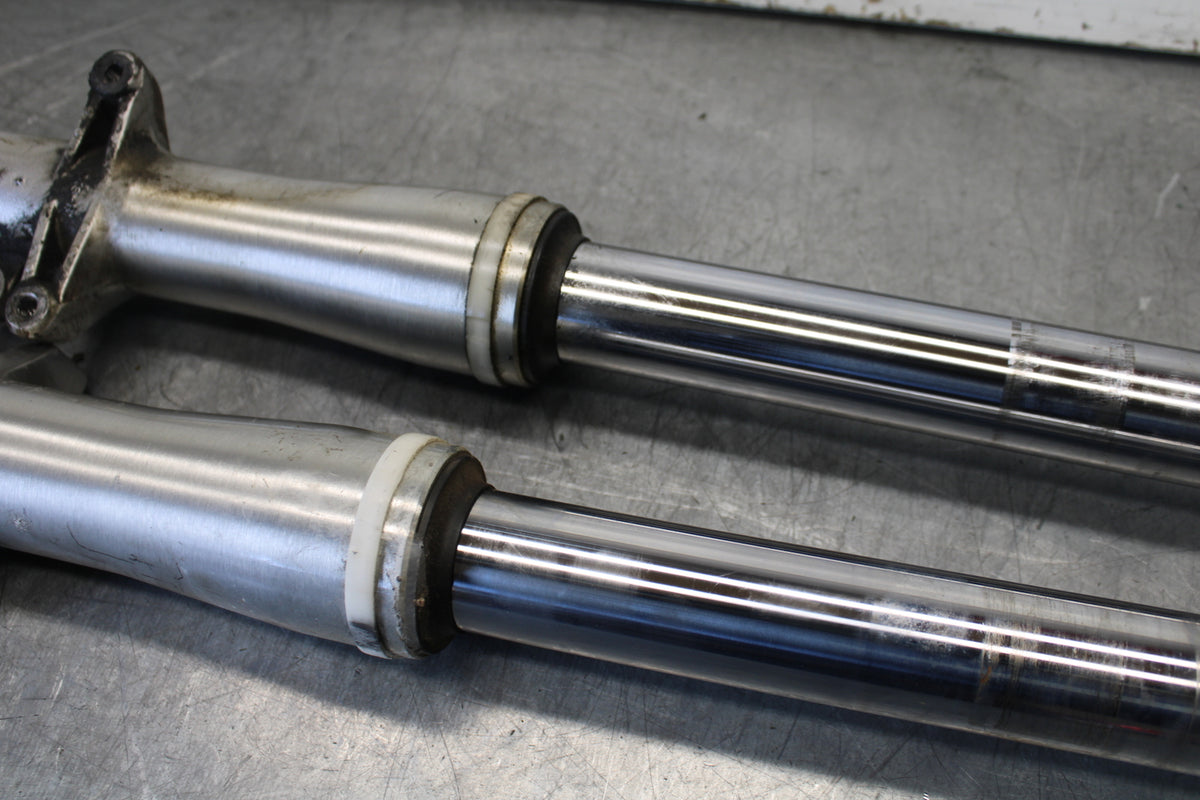 99-00 YAMAHA V STAR 1100 FRONT FORKS SHOCK SUSPENSION SET PAIR BB711