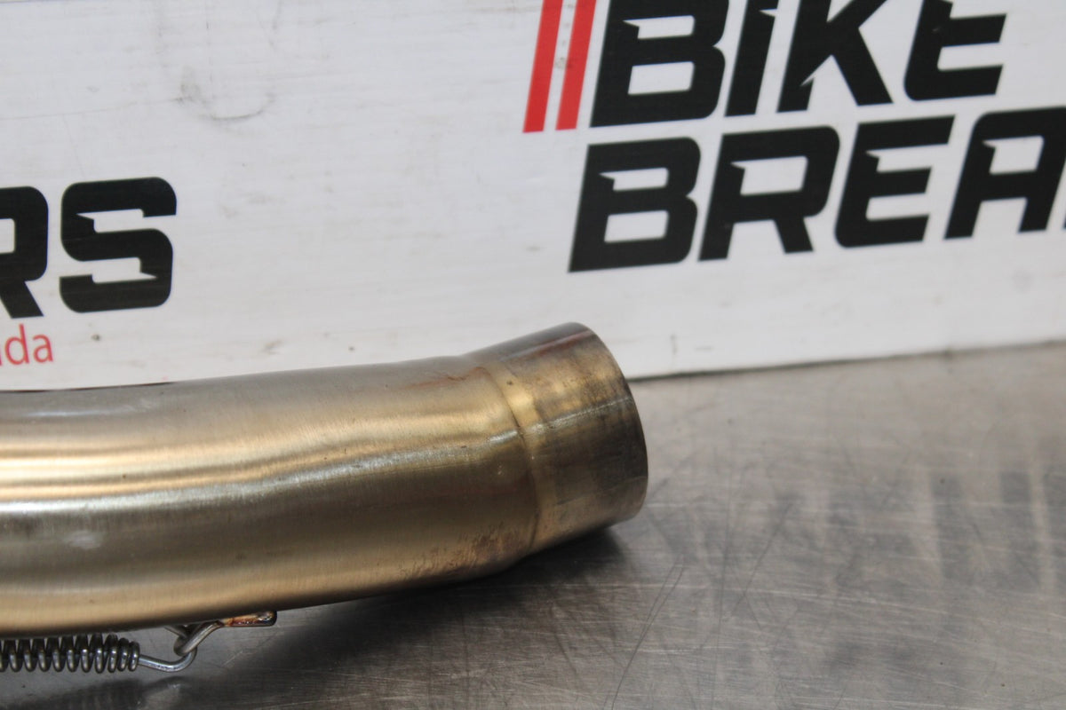13-18 KAWASAKI NINJA ZX6R MGP CARBON FIBER EXHAUST PIPE MUFFLER SLIP ON BB915