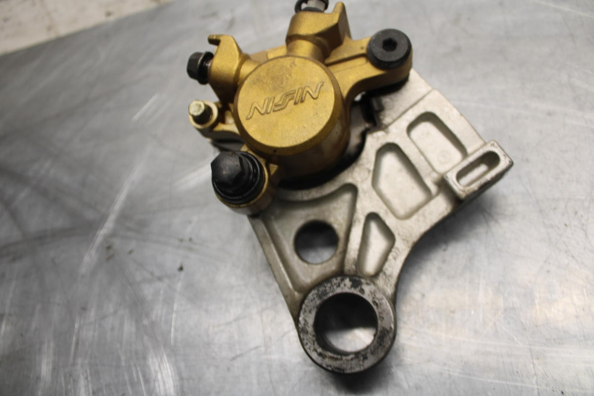 2003 Honda CBR600RR REAR BACK BRAKE CALIPER W MOUNT BRACKET 43150-MEE-006 BB511