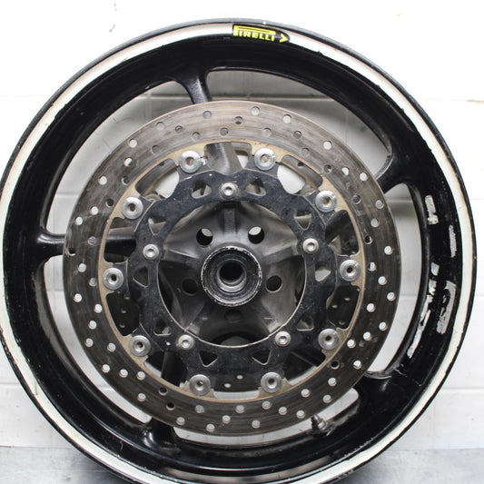 05 YAMAHA YZF R6S FRONT WHEEL LEFT RIGHT BRAKE ROTORS DISCS BB600