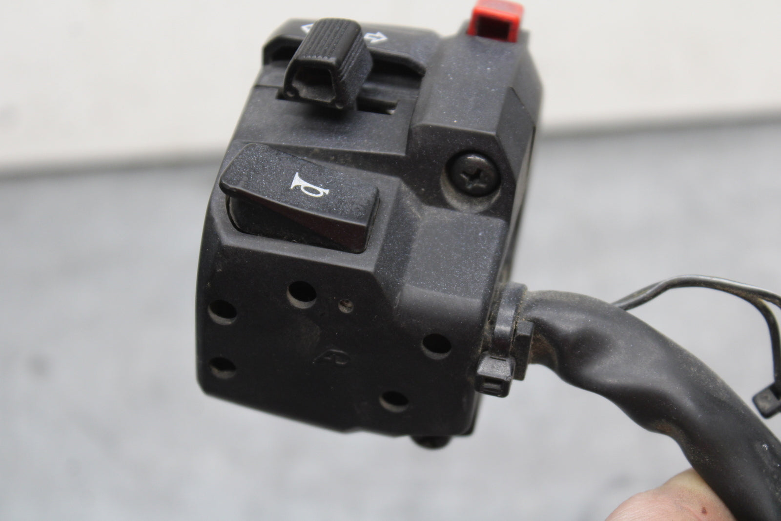 08-10 SUZUKI GSXR 600 LEFT CLIP ON HANDLE HORN SIGNALS SWITCH SWITCHES BB753