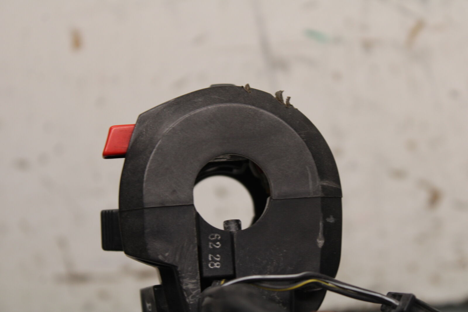 06-07 SUZUKI GSXR 600 LEFT CLIP ON HANDLE HORN SIGNALS SWITCH SWITCHES BB737