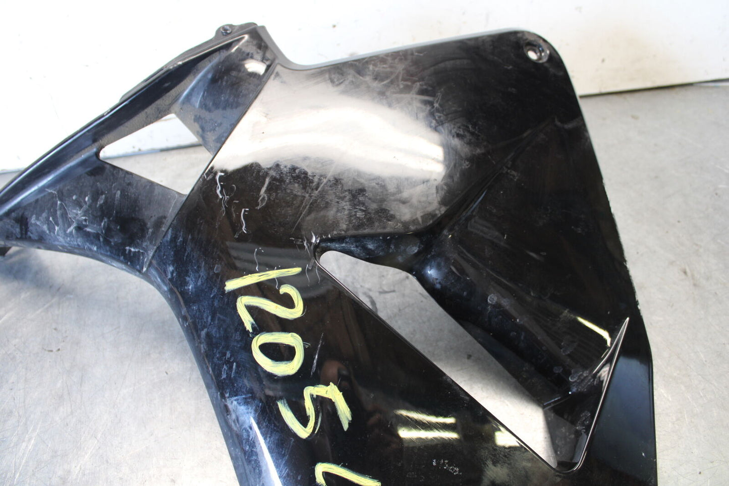 03-04 HONDA CBR600RR LEFT MID UPPER SIDE FAIRING COWL PLASTIC BB661