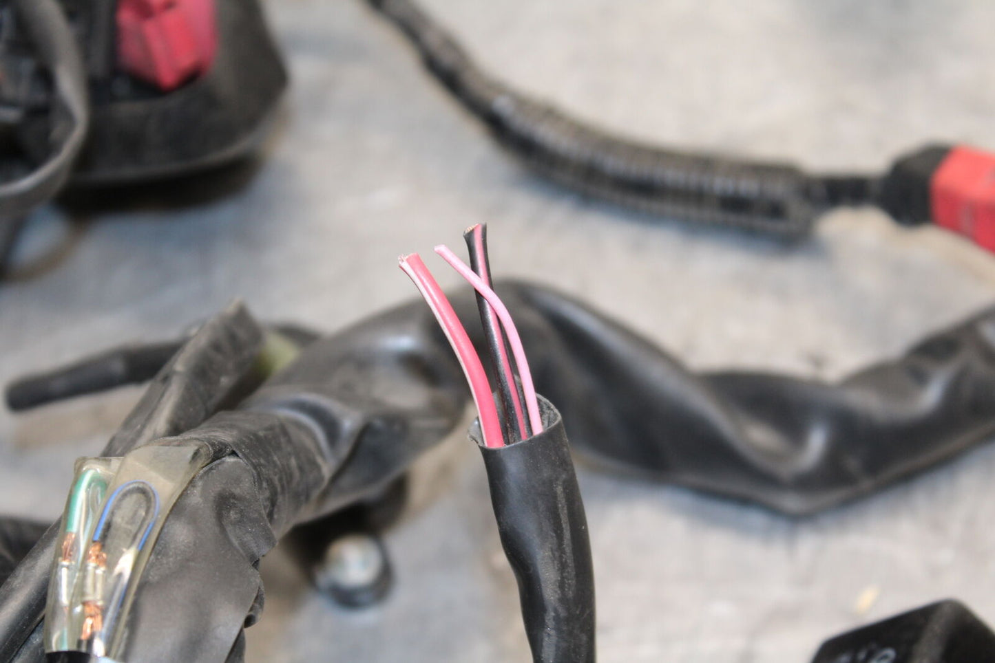 15-16 HONDA CB300F MAIN ENGINE WIRING HARNESS MOTOR WIRE LOOM BB740