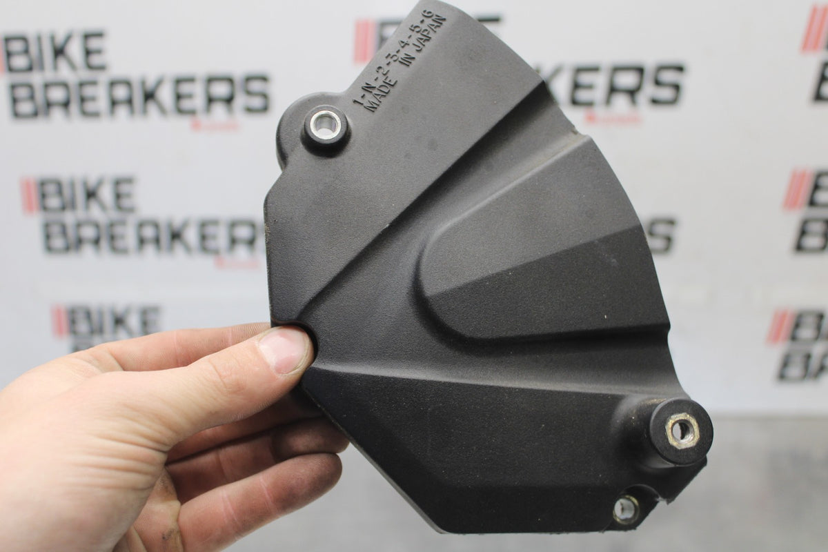 08-16 YAMAHA YZF R6 ENGINE SPROCKET COVER BB929