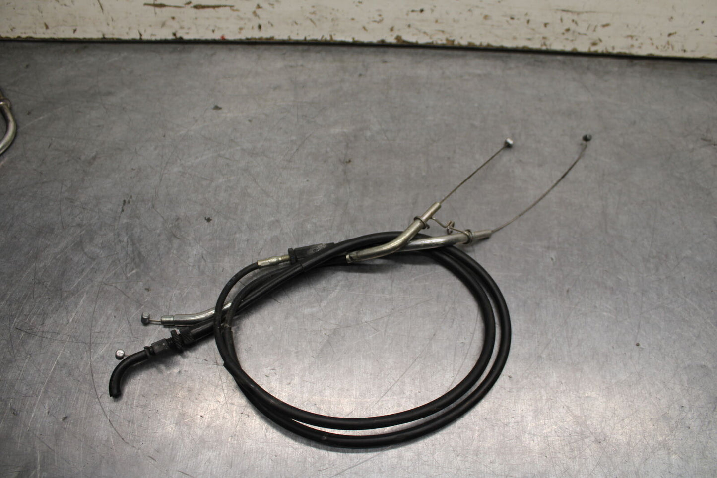 14-15 KAWASAKI NINJA 650 EX650F ABS THROTTLE CABLES LINES BB741