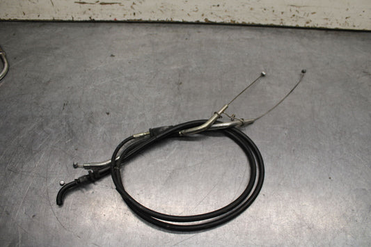 14-15 KAWASAKI NINJA 650 EX650F ABS THROTTLE CABLES LINES BB741