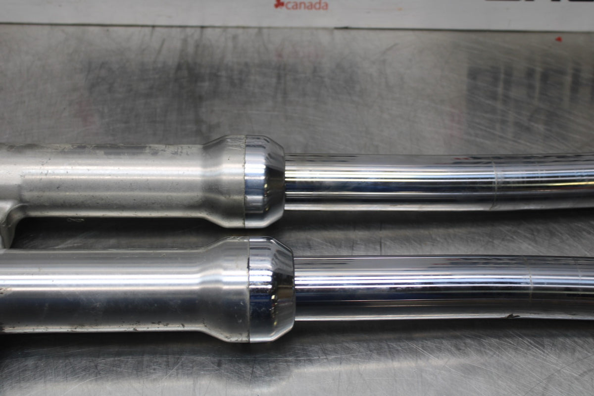 08 HARLEY-DAVIDSON SPORTSTER 1200 FRONT FORKS SHOCK SUSPENSION SET PAIR BB794
