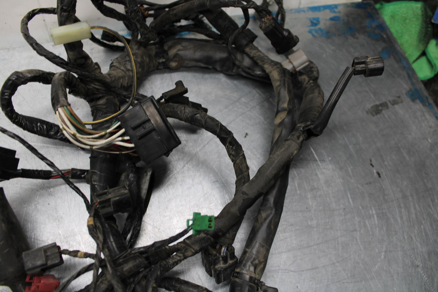 06-07 KAWASAKI NINJA 650R MAIN ENGINE WIRING HARNESS MOTOR WIRE LOOM BB446